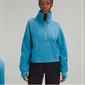 Lululemon Scuba Oversized Funnel Neck Half Zip